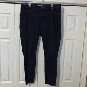 Dark Skinny leg jeans size 18W